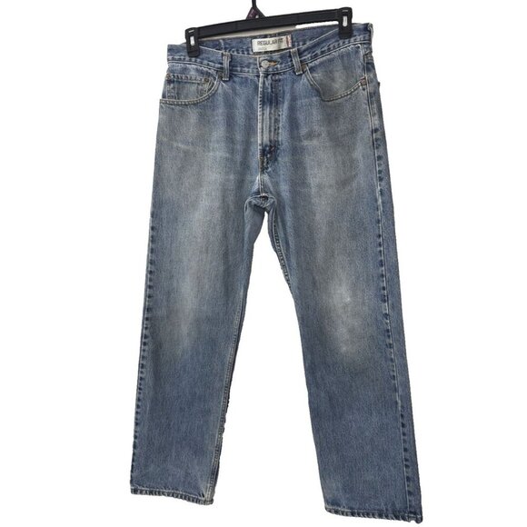 VTG Levi’s 505 Men’s Jeans 34x30 Classic Straight Blue Denim Y2K Grunge Skater - Picture 1 of 16